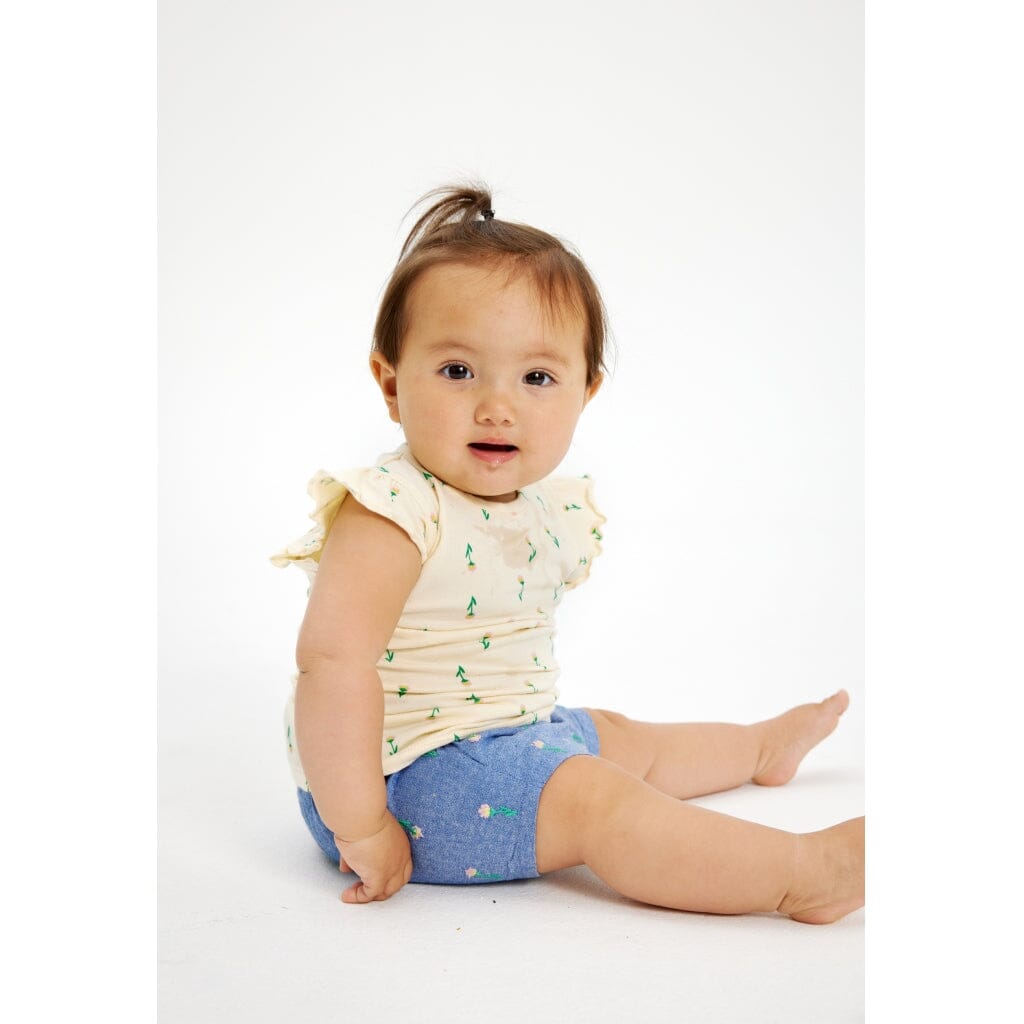 The New Siblings - Tnskara Shorts - Medium Blue Shorts 