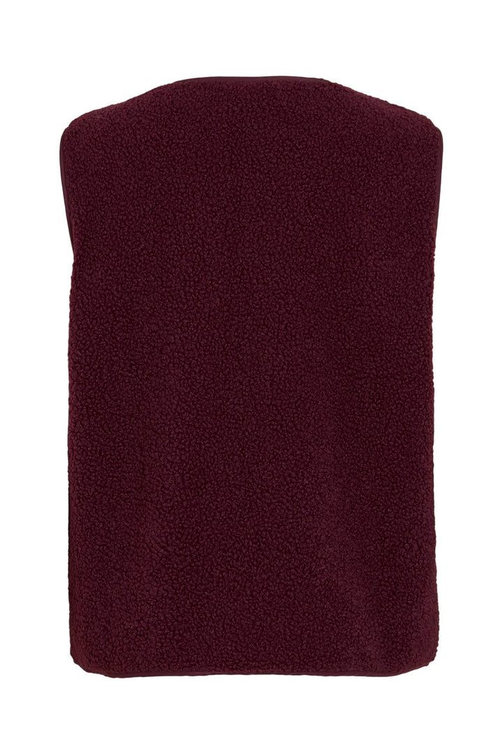 Vila - Viada Teddy Waistcoat - 5095953 Port Royale