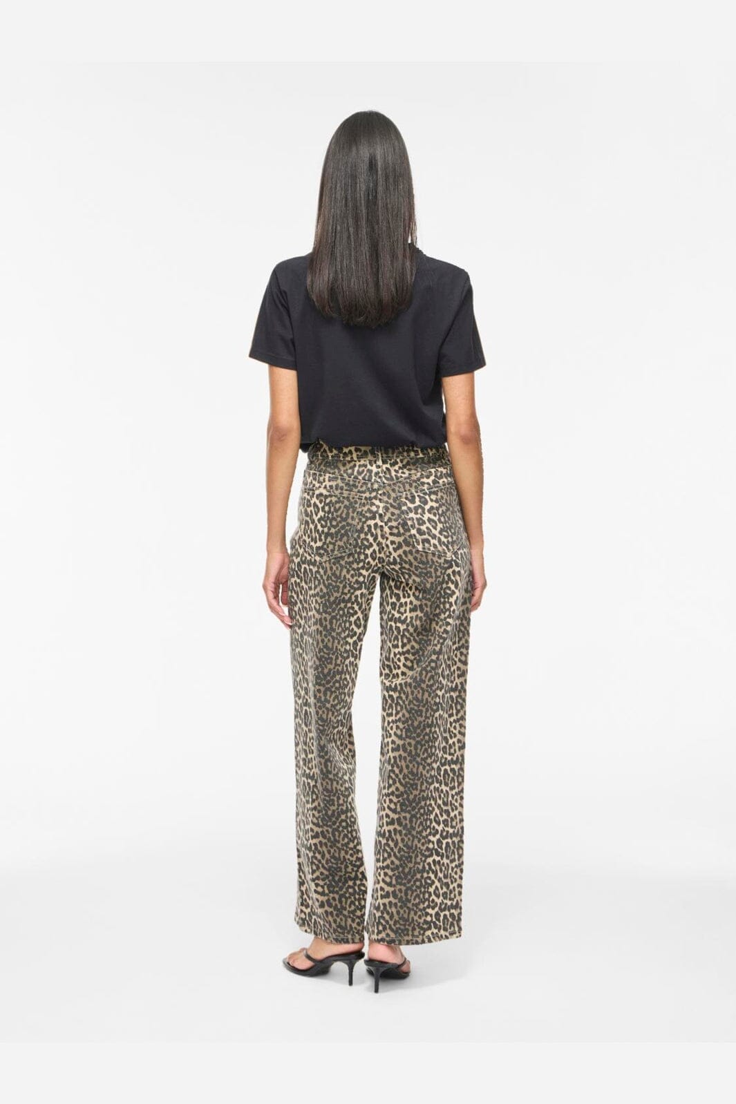 Vila - Vichia Jeans/1 - 5172610 Birch Leopard