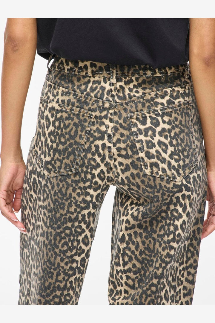 Vila - Vichia Jeans/1 - 5172610 Birch Leopard