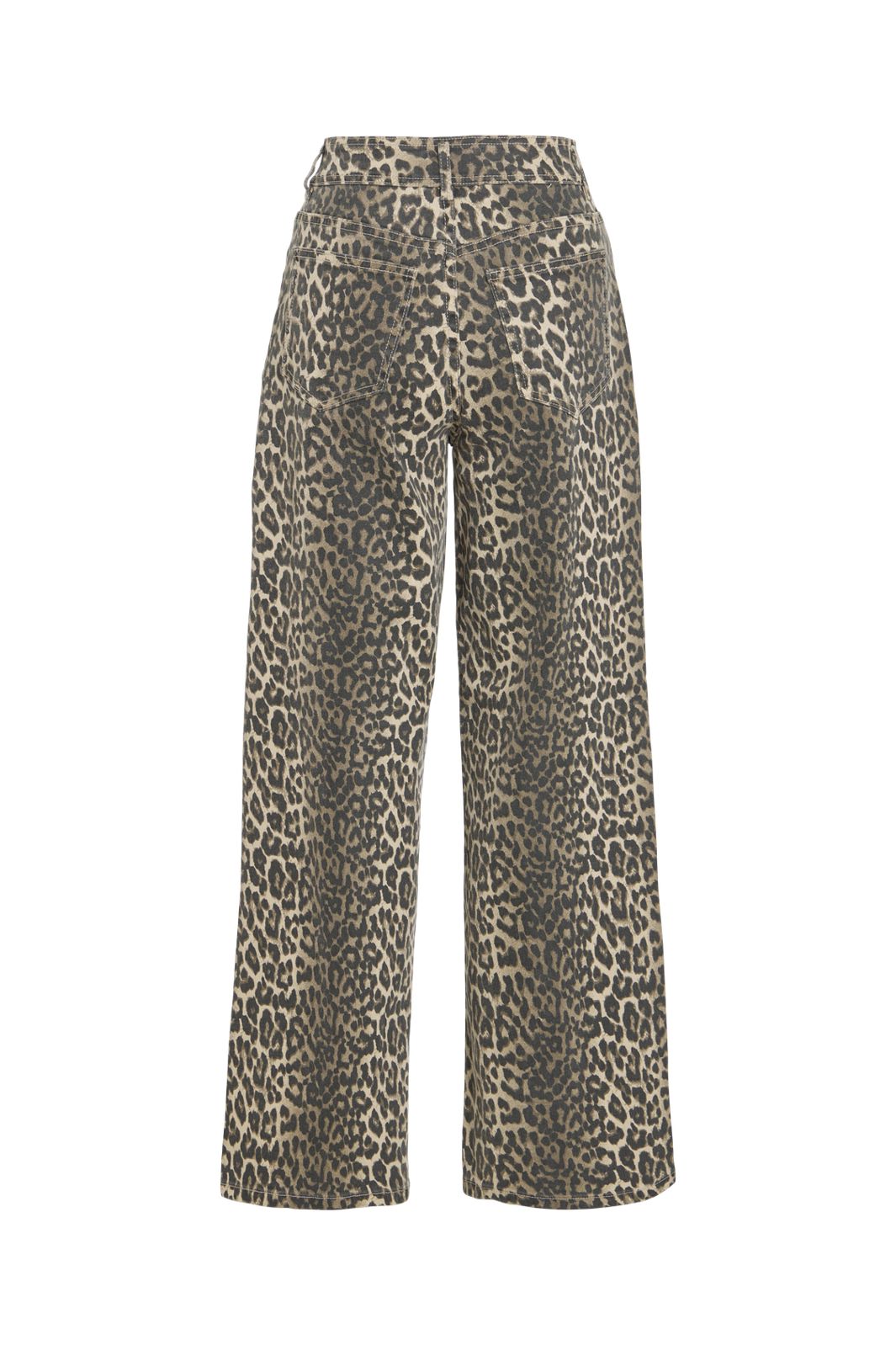 Vila - Vichia Jeans/1 - 5172610 Birch Leopard