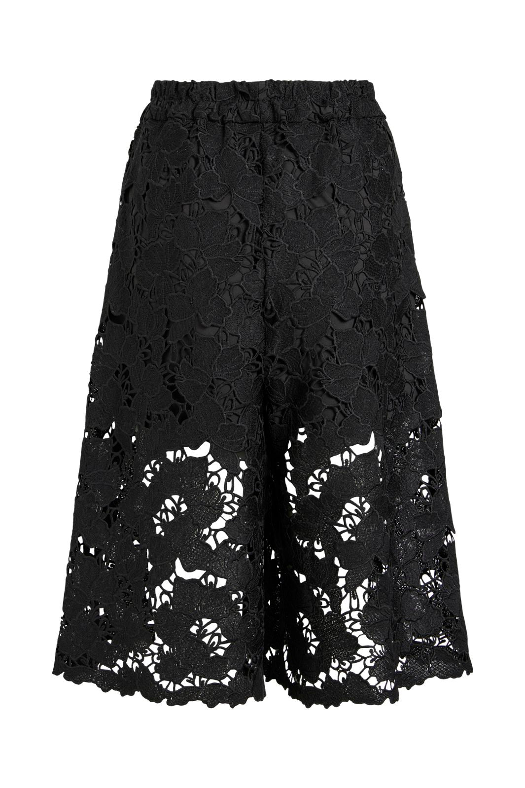 Vila - Vihylde Lace Bermuda Shorts - 5124542 Black