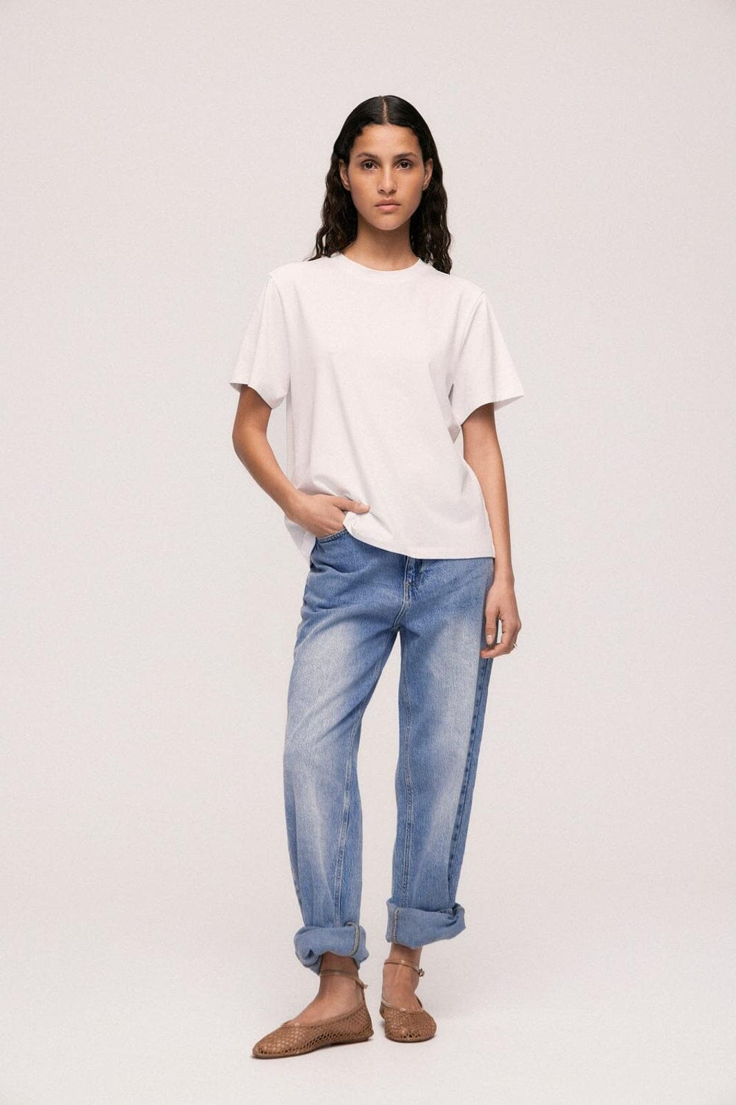 Vila - Vinora S/S T-Shirt - 4668748 Bright White