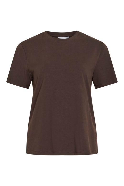 Vila - Vinora S/S T-Shirt - 4936621 Coffee Bean