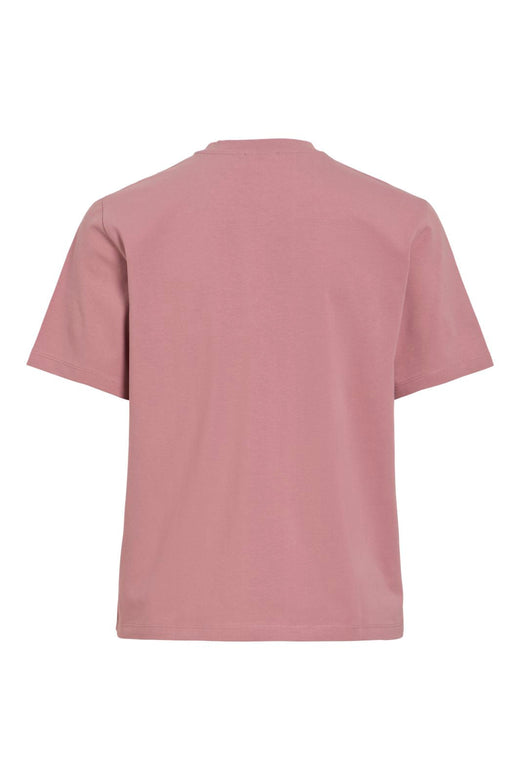 Vila - Vinora S/S T-Shirt - 5025601 Nostalgia Rose