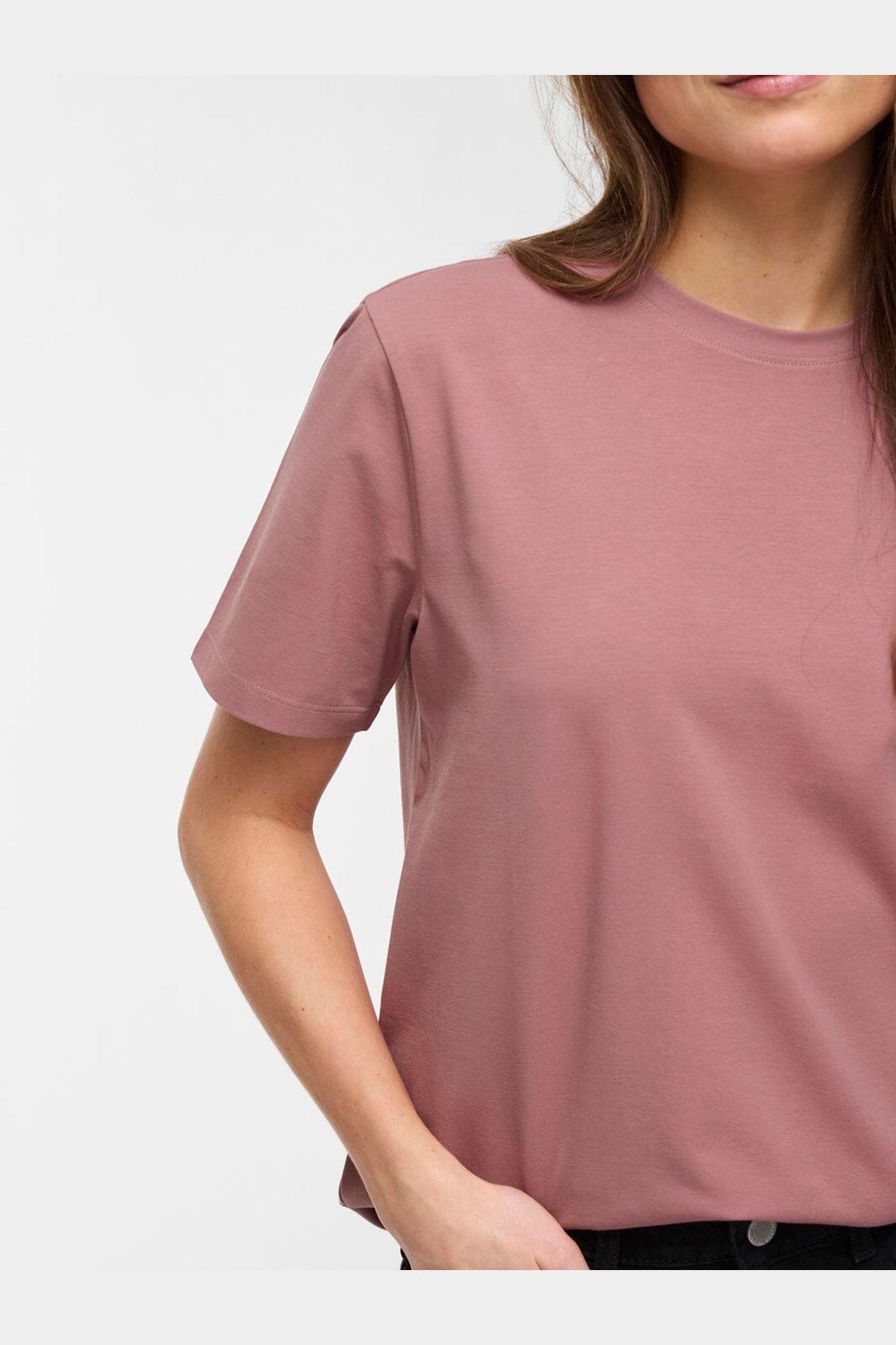 Vila - Vinora S/S T-Shirt - 5025601 Nostalgia Rose