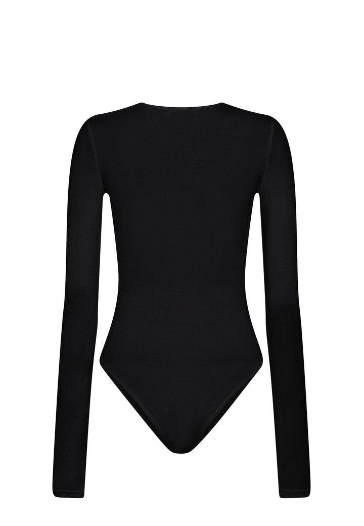 Wolford - Berlin Body 75087 - 7005 Black Bodystockings 