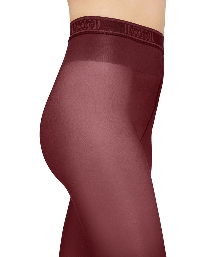 Wolford - Neon 40 Tights 14978 - 3265 Bordeaux 