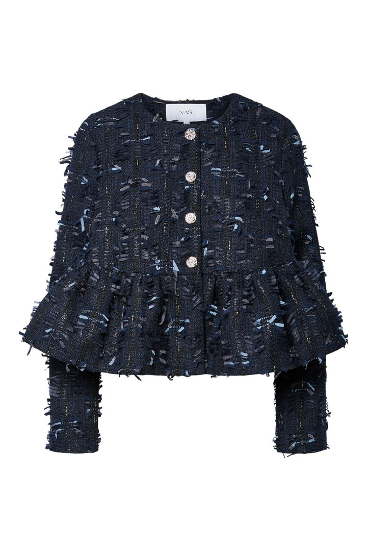 YAS - Yasdira Ls Short Jacket - 4883015 Navy Blazer