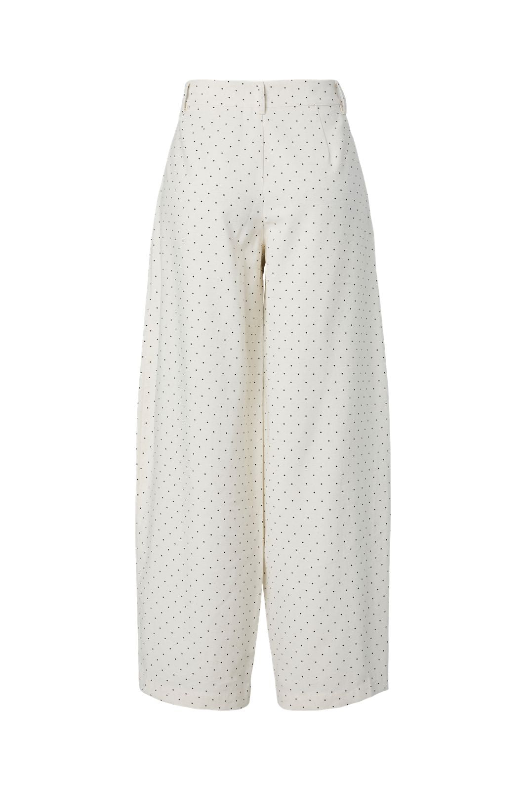 YAS - Yasdotly Barrel Pant - 5067493 Star White W. Black Dots