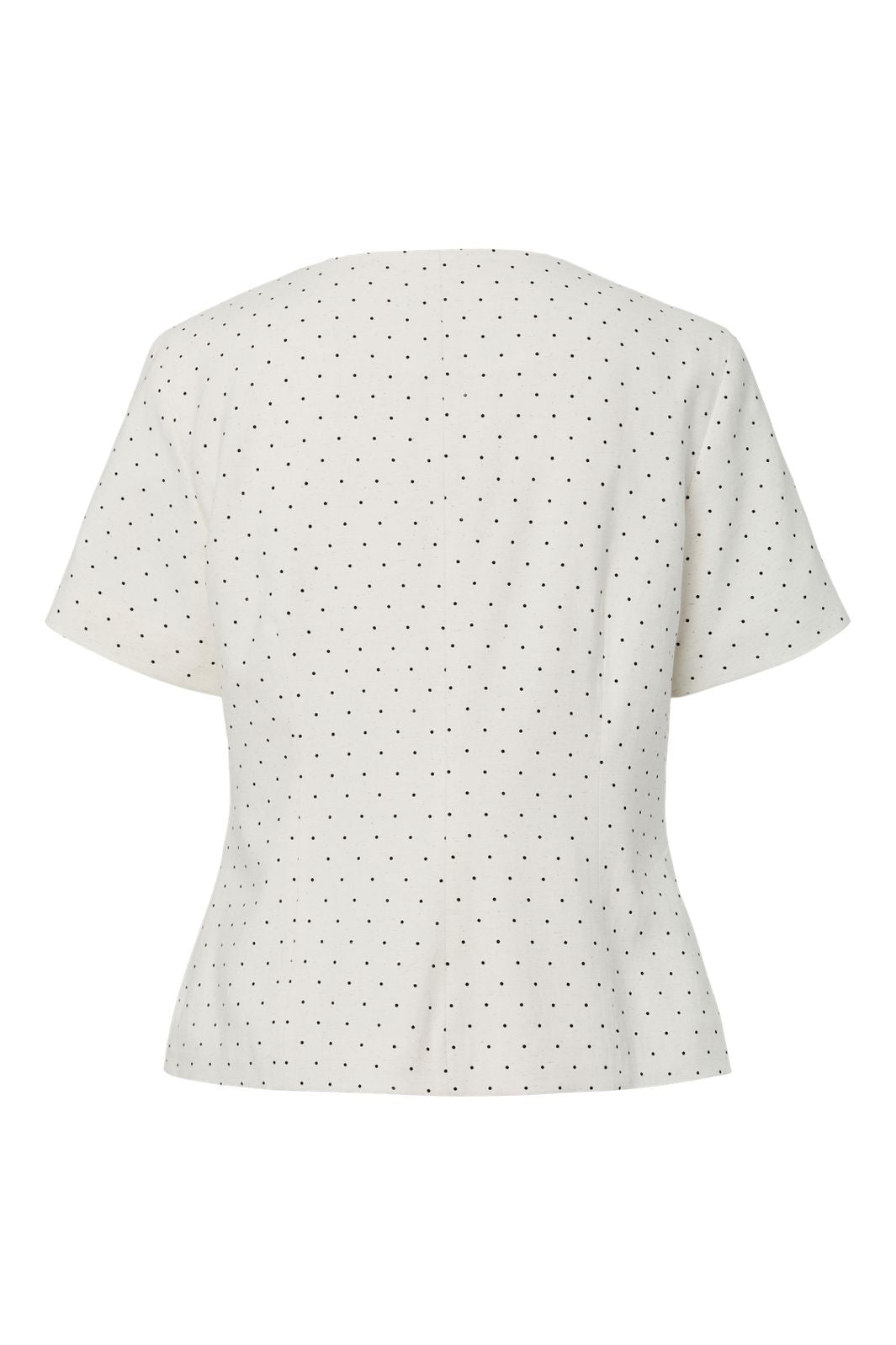YAS - Yasdotly Ss Blazer - 5018045 Star White W. Black Dots