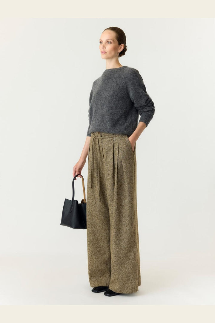 YAS - Yasgima Wide Pant - 5120172 Sepia Melange