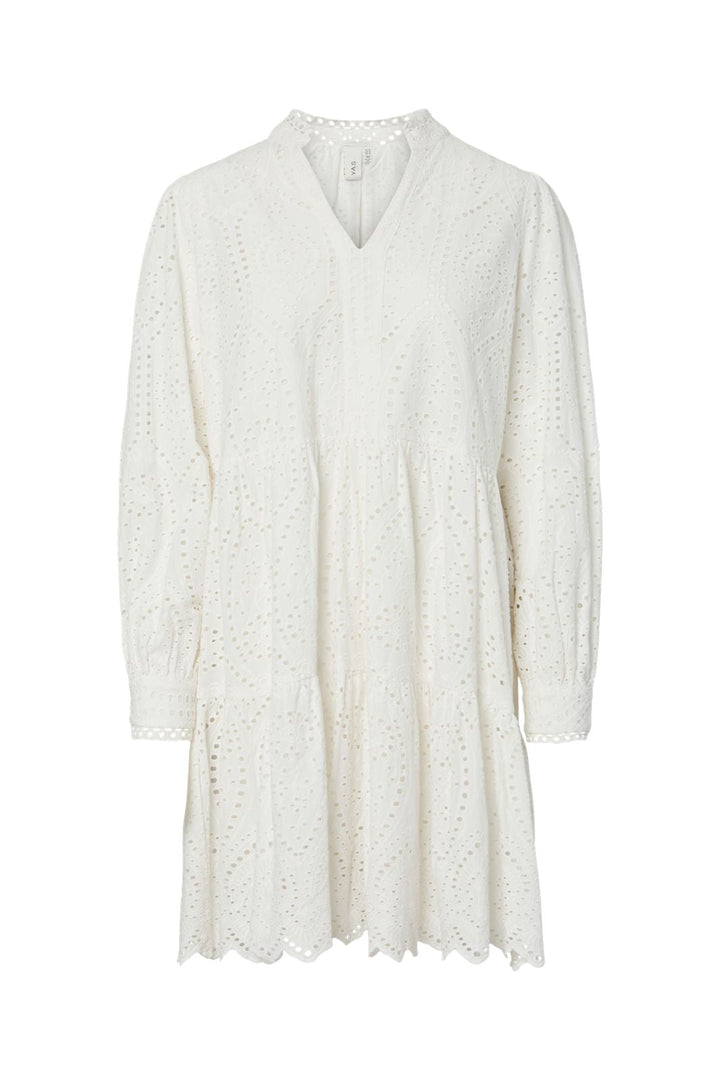 YAS - Yasholi Ls Dress - 3909562 Star White