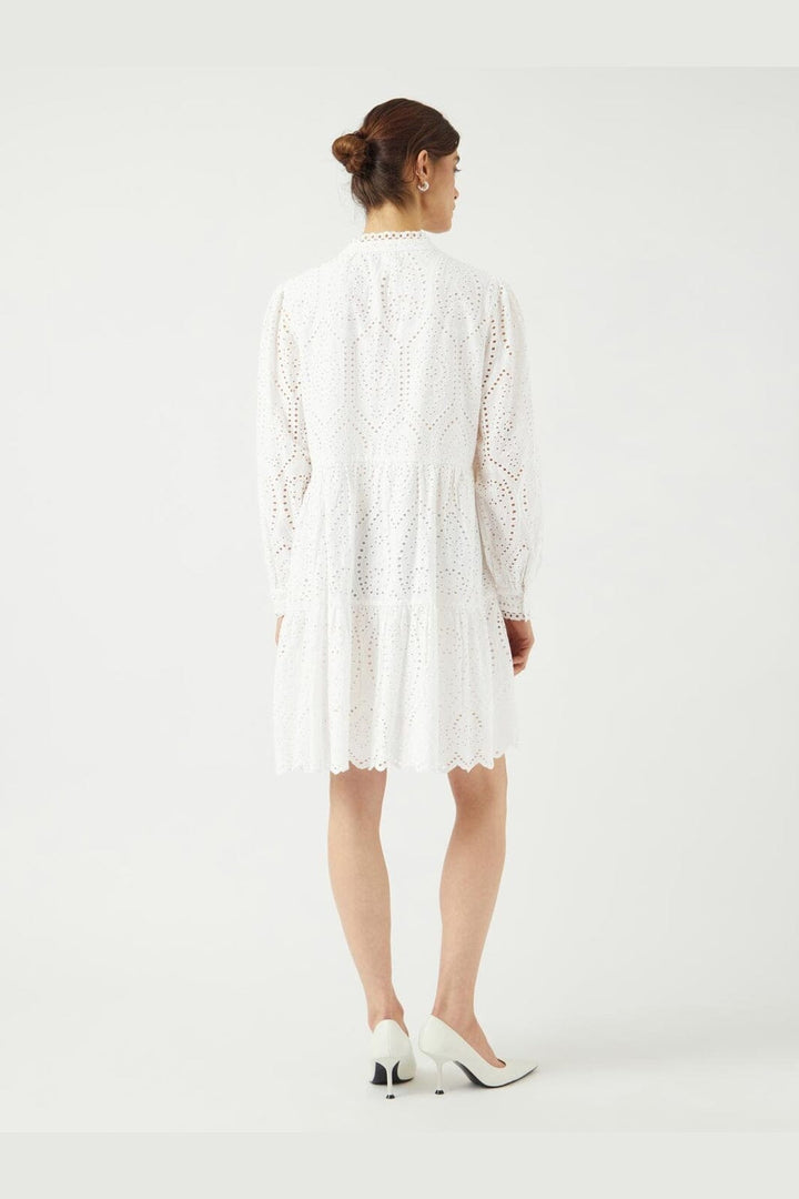 YAS - Yasholi Ls Dress - 3909562 Star White