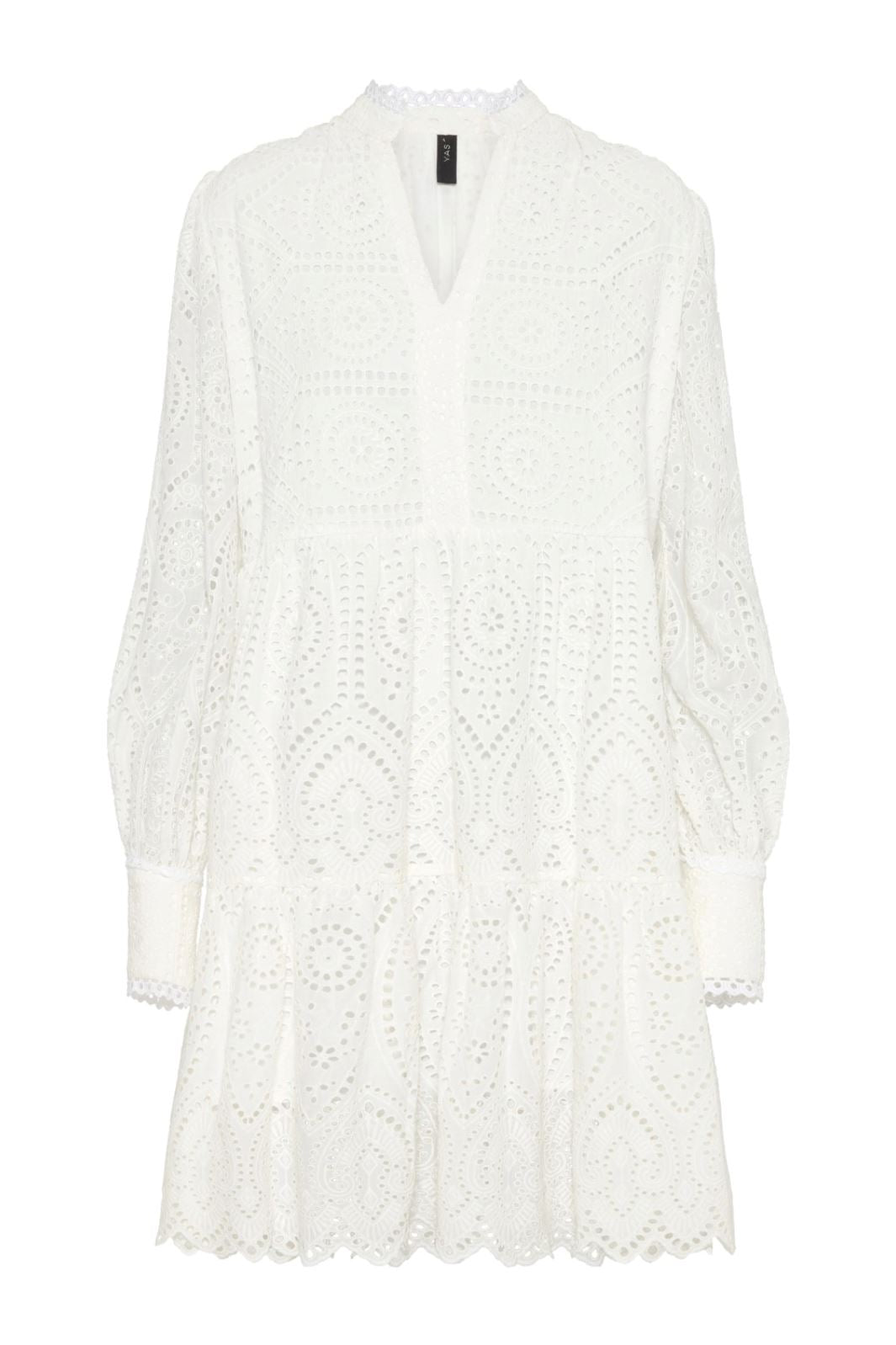Y.A.S - Yasholi Ls Dress S. - Star White Kjoler 