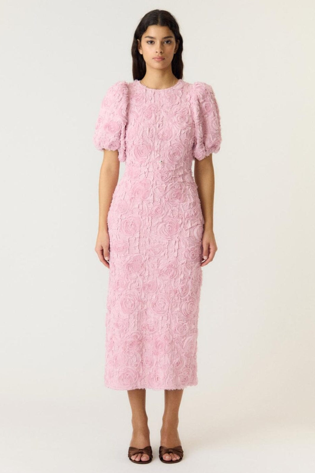 YAS - Yaslinnea 2/4 Long Dress - 5147416 Bleached Mauve