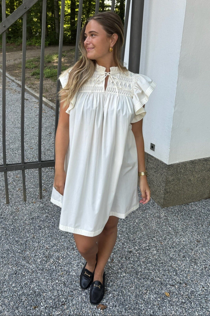 YAS - Yaslura Ss Dress - 4971118 Pristine Kjoler 