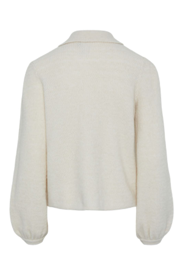 YAS - Yasmaffy Ls Knit Cardigan - 4545690 Birch Melange