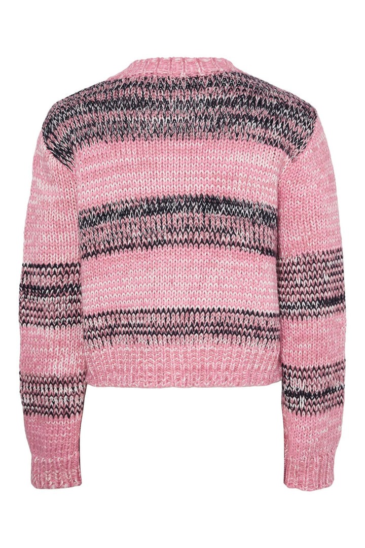 YAS - Yasmayla Ls Knit Cardigan - 4946183 Moonlite Mauve Mayla Stripes