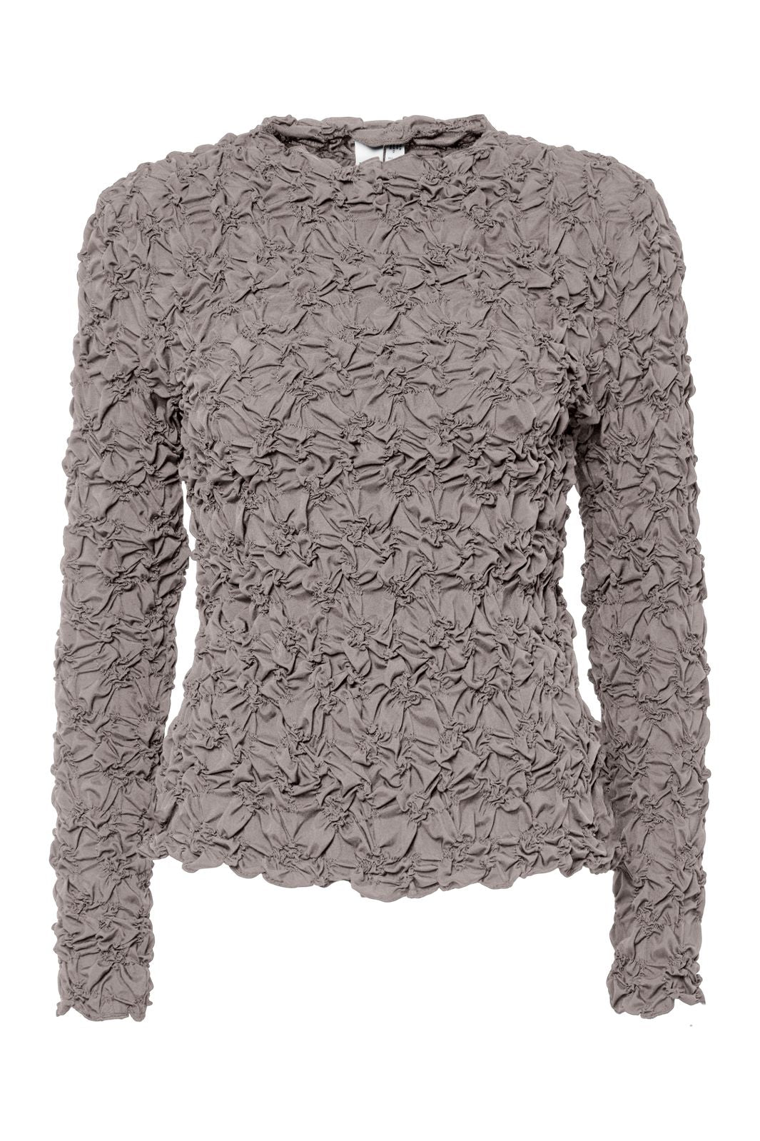 YAS - Yasmera Ls Top - 4966181 Taupe Gray