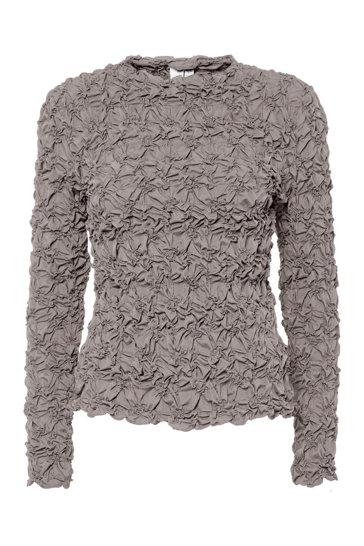 YAS - Yasmera Ls Top - 4966181 Taupe Gray