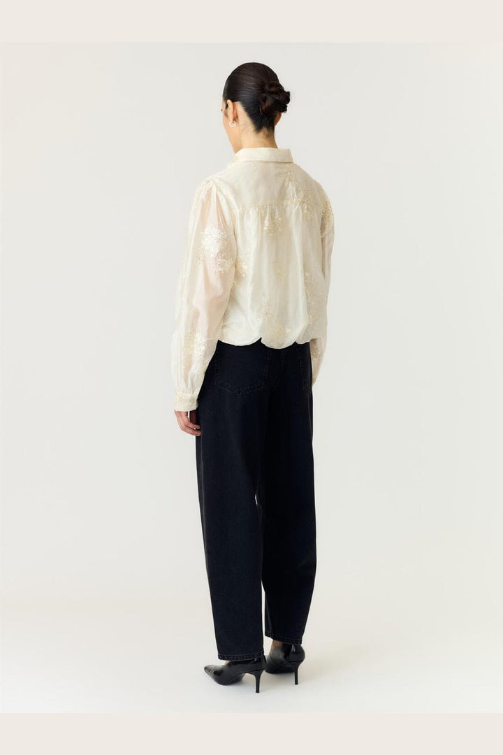 YAS - Yasmila Ls Shirt - 5225323 Pristine Sequins