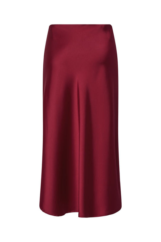 YAS - Yaspella Midi Skirt - 4791860 Tibetan Red
