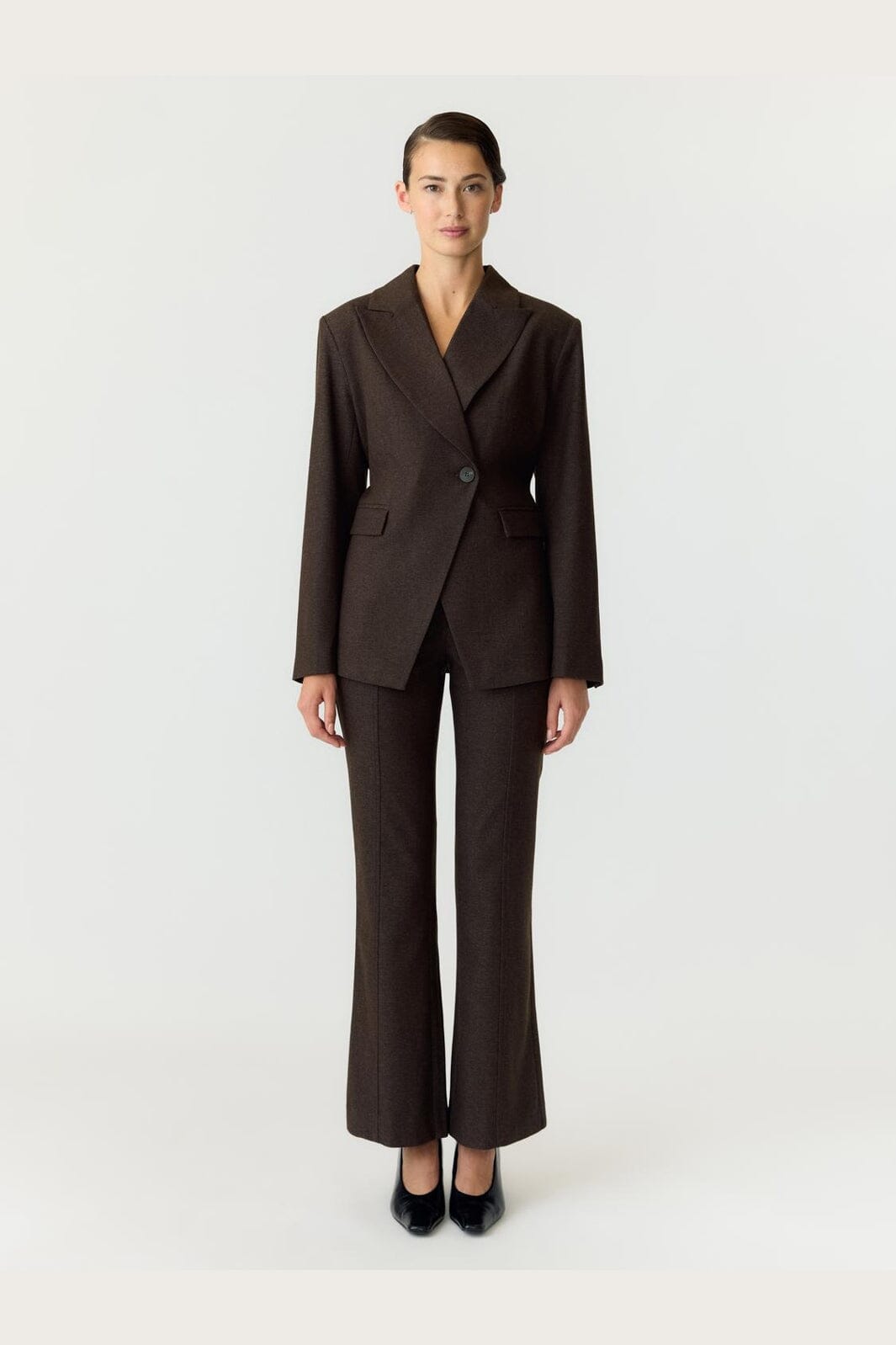 YAS - Yasposhu Ls Blazer - 5138185 Major Brown