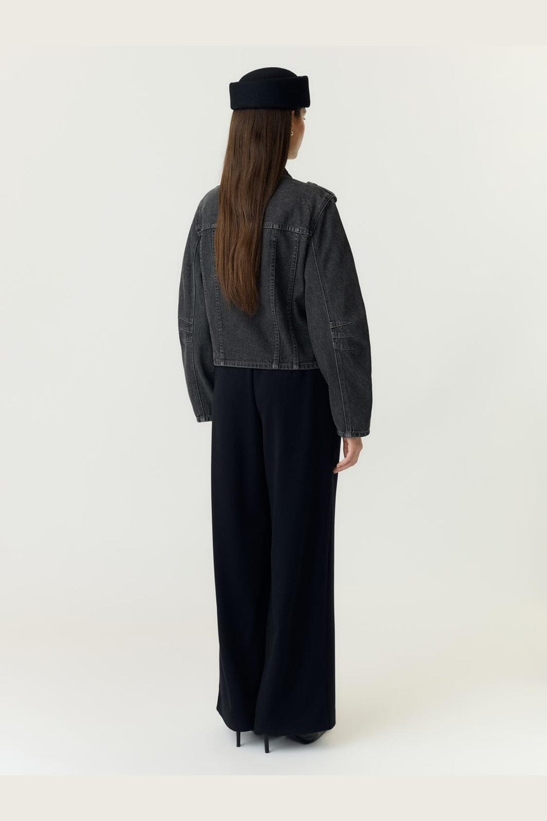 YAS - Yassky Ls Denim Jacket Story - 5171868 Dark Grey Denim