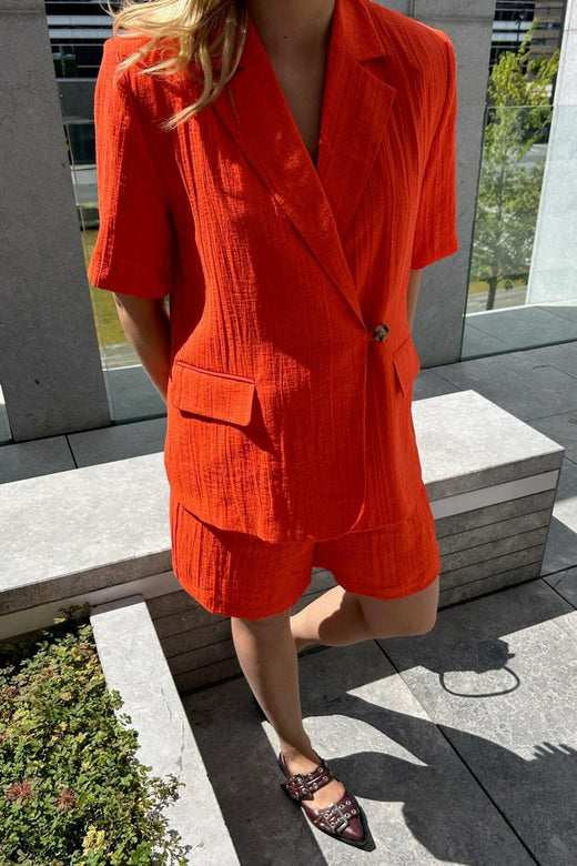 YAS - Yasstaw Shorts - 4725599 Cherry Tomato Shorts 