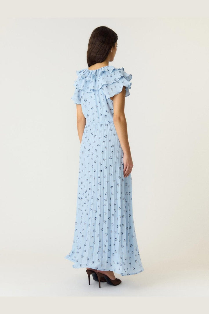 YAS - Yassvea Ss Ankle Dress - 5139743 Skyway Svea Print